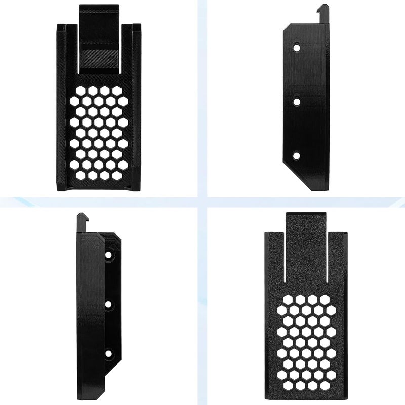 CeoNic Under Desk Mount Bracket for CalDigit TS5 Plus Dock, Secure Clip-in Design, Heat Distribution - Image 4